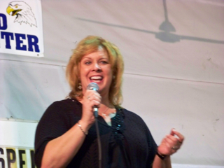 Bonnie at the Ron Howard Gospel Center