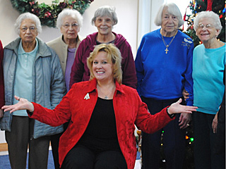 Bonnie and friends of Heather Ridge 2011 Christmas Concert 